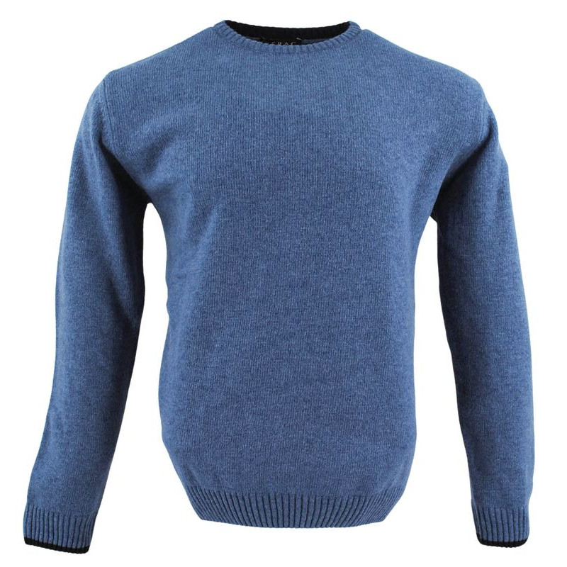 pull homme laine col rond Bérac