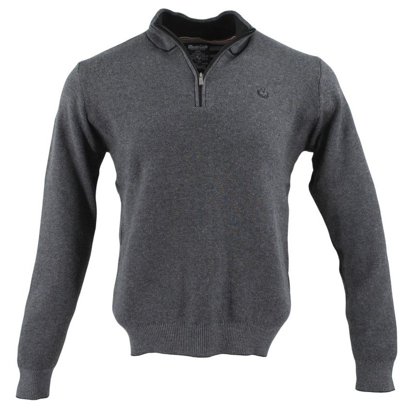 pull homme col montant Monte Carlo