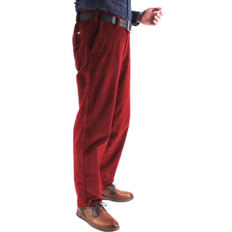pantalon velours Cosserat rouge Gianni Marco