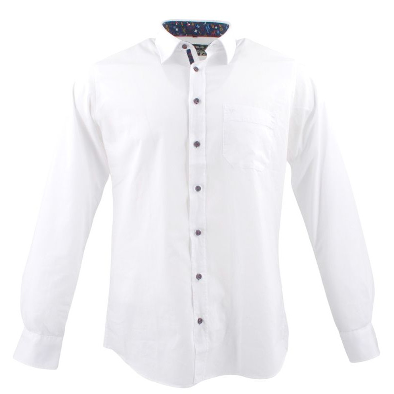 chemise casual blanche Marvalis