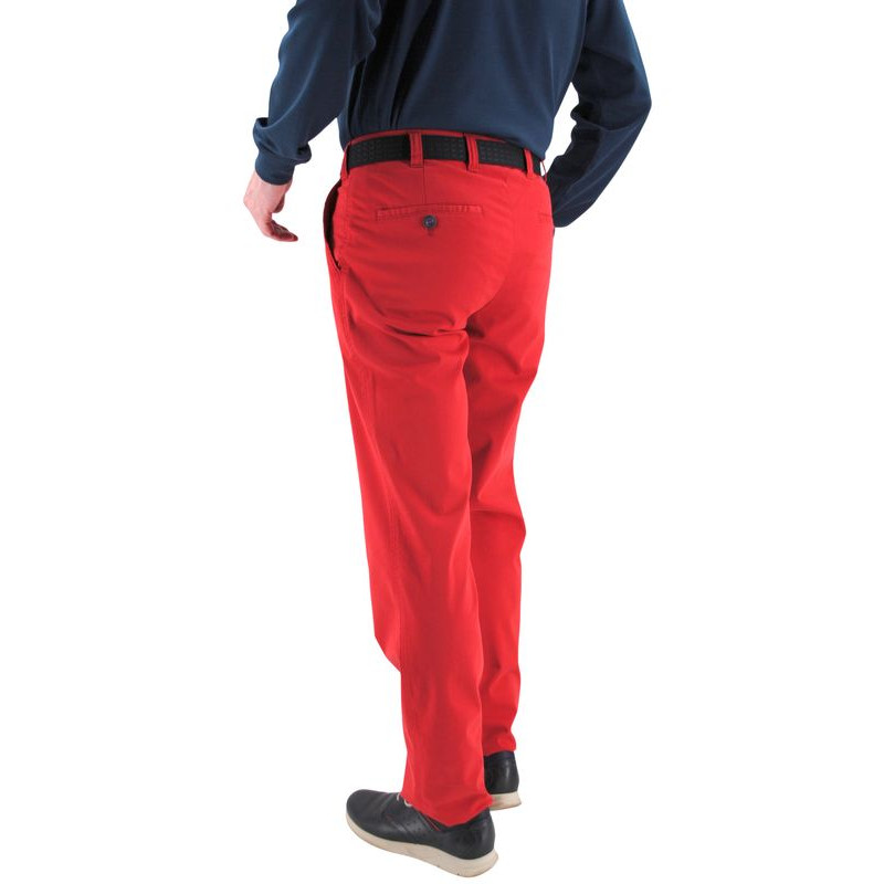 pantalon homme fort coton rouge Mens Madrid
