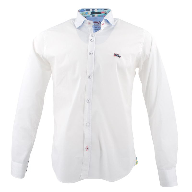 chemise blanche The Surfcar