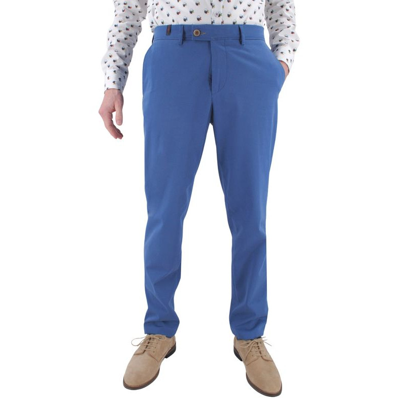 pantalon homme en coton de la marque San Siro