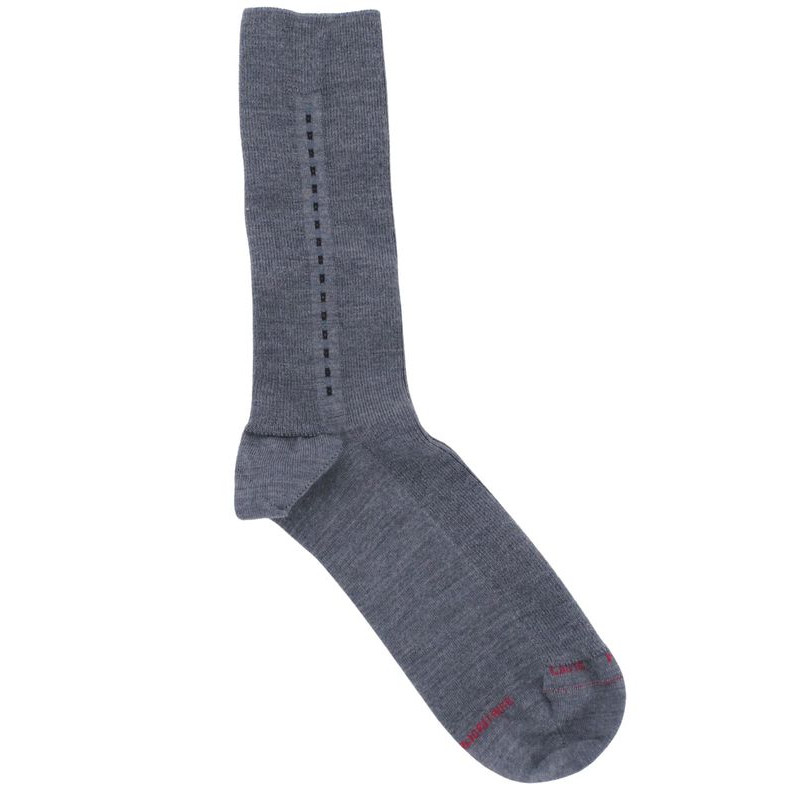 chaussettes en laine homme Labonal grises