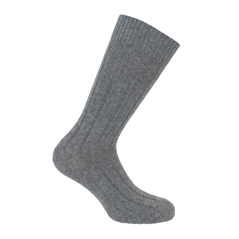 chaussettes homme alpaga grise