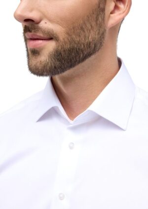 Chemise ETERNA blanc opaque modern fit 8817etm