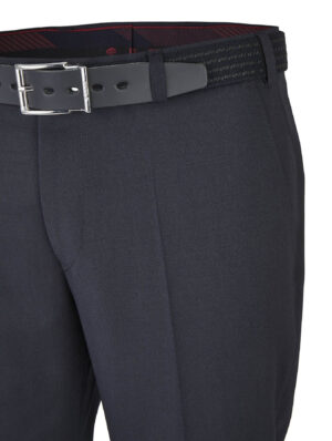Pantalon laine fine MENS Madrid marine 2601Med