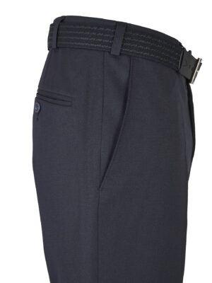 Pantalon laine fine MENS Madrid marine 2601Med