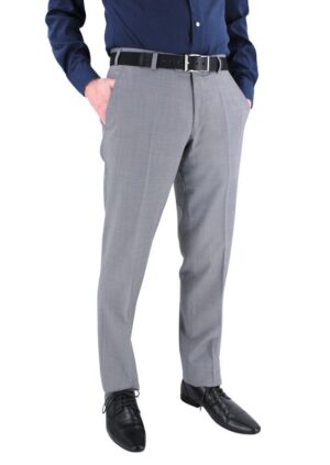 Pantalon laine fine MENS Madrid gris clair 2601Med
