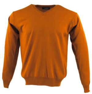 pull col V MONTE CARLO laine fine ocre 4021mc
