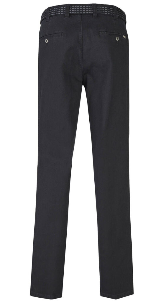 Pantalon Noir Homme Chefdeville - Taille W38 L34 - Regular - Occasion Très Bon état