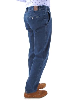 Pantalon jean MENS Madison x-tend taille allemande bleu intermédiaire 5795Men
