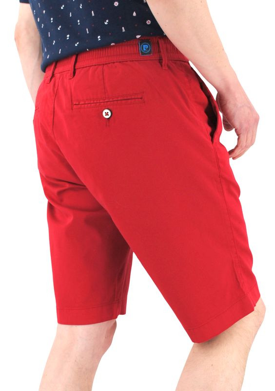 Bermuda homme PIERRE CARDIN 2080 cherry rouge