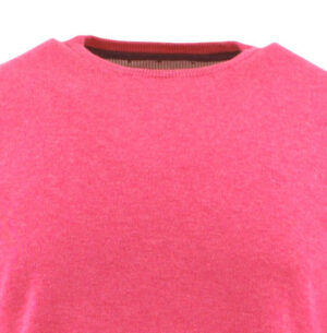 Pull ras du cou REDMOND 500rd en coton rose