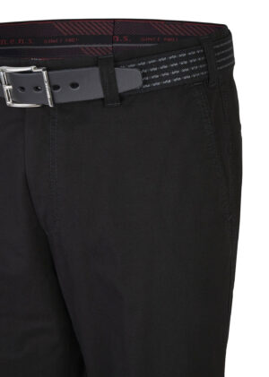 Pantalon MENS Madrid permacolor noir 4900Med