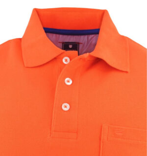 Polo homme REDMOND 900rd maille piquée orange