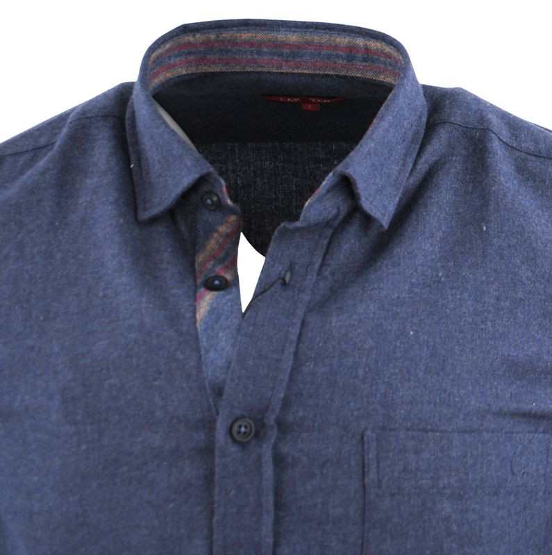 Chemise homme flanelle unie deals