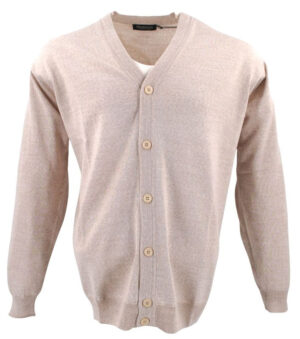 gilet boutonné laine MONTE CARLO beige 4028mc