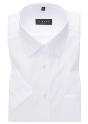 Chemisette grandes tailles ETERNA Comfort Fit blanc 1100etc