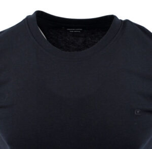 Tee-shirt noir col rond CASAMODA 004200ca