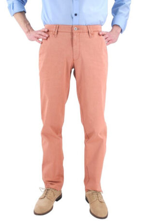 chino saumon passepoilé Méran MENS 4811men