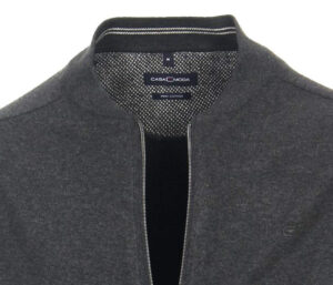 gilet homme en coton CASA MODA anthracite 4440ca
