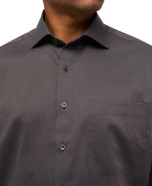 chemise homme fort Eterna Comfort Fit gris 8932etc