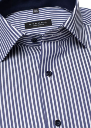 chemise homme fort Eterna Comfort Fit bleu 8982etc