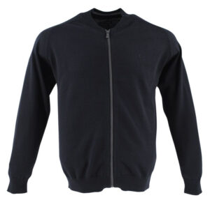 gilet homme en noir coton léger CASA MODA 4440ca