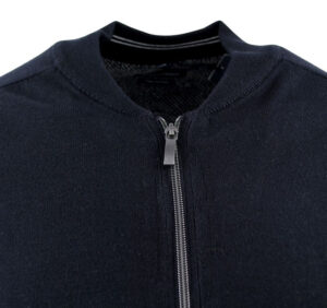 gilet homme en noir coton léger CASA MODA 4440ca