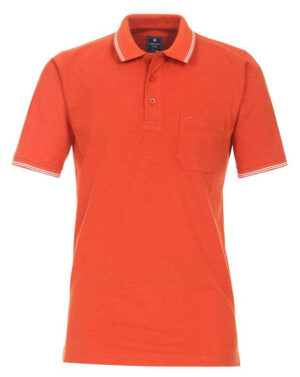 Polo terre battue liseré blanc REDMOND 231410900