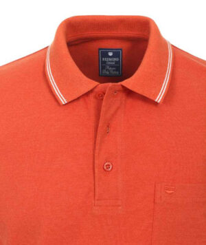Polo terre battue liseré blanc REDMOND 231410900