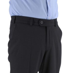 Pantalon laine fine MENS Madison noir 9620Men