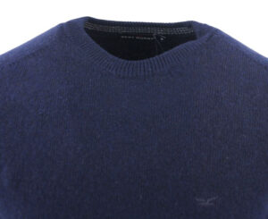 pull laine BEST GUEST ras du cou bleu marine 701bg