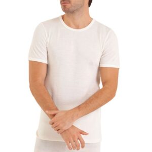 Tee-shirt manches courtes laine et coton EMINENCE 2W85