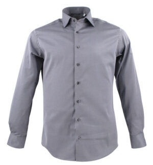Chemise ETERNA grise opaque modern fit 8817etm