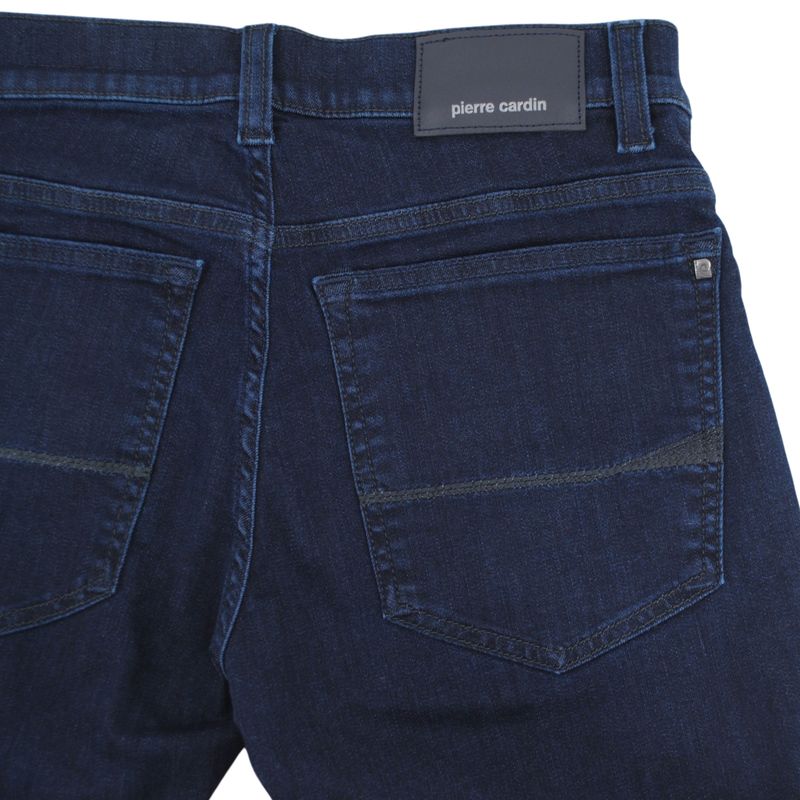 Pierre Cardin Antibes Jeans Uomo – Slim Fit In Cotone Organico Con Tencel E Modal, Colore Indaco Scuro