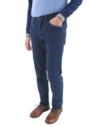 Pantalon jean homme PIONEER Eric Mégaflex slim Bleu 6596pi