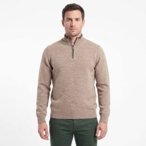 pull laine col camionneur beige chiné BEST GUEST Douai