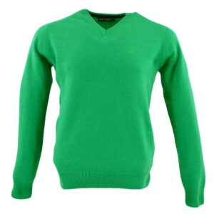 Pull homme BEST GUEST 80% laine vert 702bg
