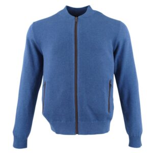Gilet homme coton REDMOND bleu 627rd
