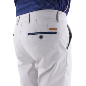 Pantalon homme GARDEUR coton blanc crème 412941