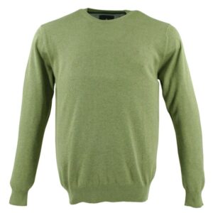 Pull homme coton vert REDMOND 500rd