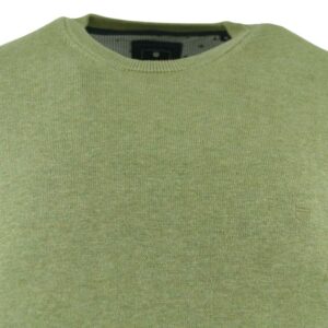 Pull homme coton vert REDMOND 500rd