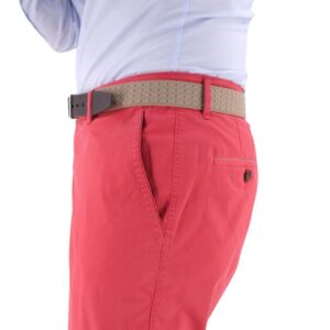 Pantalon coton léger MENS Madrid rouge 4306med