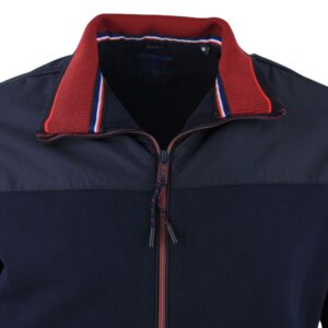 Gilet sweat homme zippé MONTE CARLO marine