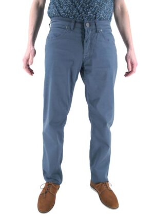 pantalon homme coton léger GARDEUR modèle Bill en bleu
