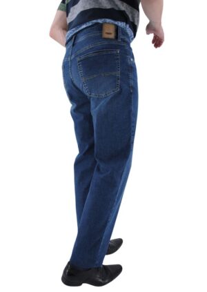 jean PIONEER Rando Mégaflex bleu légèrement délavé