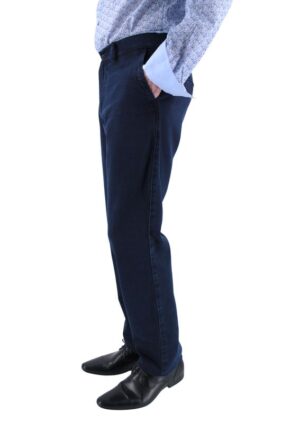 Pantalon jean LCDN bleu foncé tencel modèle Frank