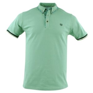 Polo homme vert sauge MONTE CARLO